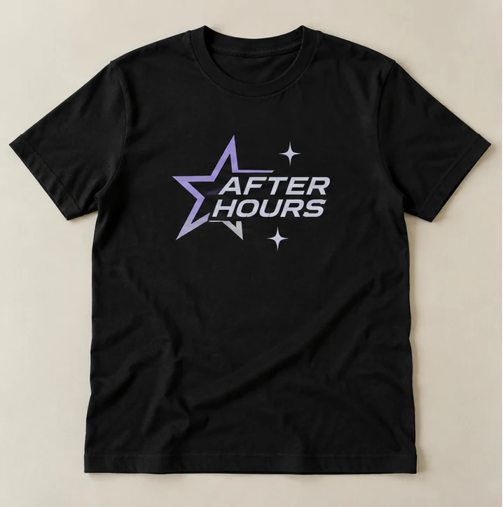 Custom printed T-shirt sample design